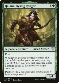 MTG Halana, Kessig Ranger - Commander Legends (CMR) NM UC #231 - Image 1