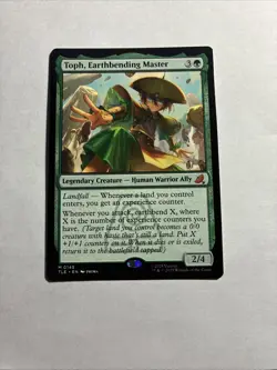 Toph, Earthbending Master - Avatar: The Last Airbender MTG Plus 2 Bonus Rares!!! - Image 1