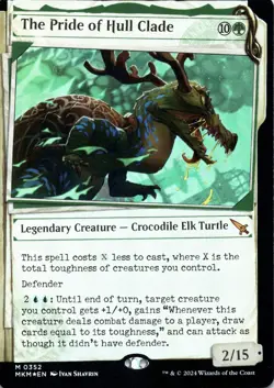 The Pride of Hull Clade (0371) FOIL SHOWCASE Murders at Karlov Manor Magic MTG - Image 1
