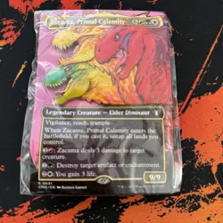 Magic Con Exclusive Zacama Primal Calamity Pin - Magic the Gathering - Image 1