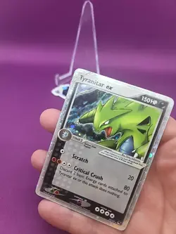 Pokemon Tyranitar EX 17/17 Pop Series 4 Holo Foil See Scan Rare *CCGHouse* - Image 3