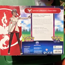 Pokemon TCG GO Special Collection Team Valor Box English Candela Promo Booster - Image 2