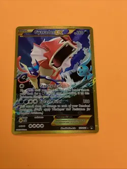 Gyarados EX 123/122 Secret Rare Full Art 2016 Pokemon XY Breakpoint NM - Image 1