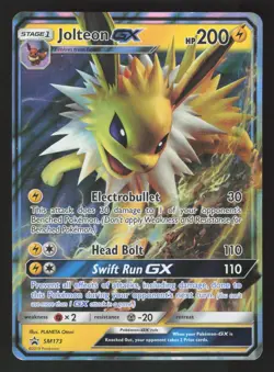 Jolteon GX SM173 Promo Pokemon SM Promos - Image 1