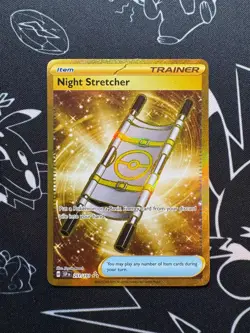 Night Stretcher Gold 251/191 Pokemon TCG Surging Sparks Secret Hyper Rare ENG - Image 1