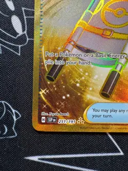 Night Stretcher Gold 251/191 Pokemon TCG Surging Sparks Secret Hyper Rare ENG - Image 3