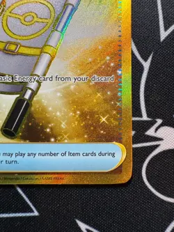 Night Stretcher Gold 251/191 Pokemon TCG Surging Sparks Secret Hyper Rare ENG - Image 4