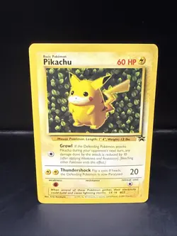 Pokemon TCG Pikachu Wizards Black Star Promos Rare Pokemon BE - Image 2