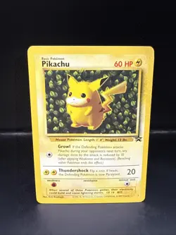 Pokemon TCG Pikachu Wizards Black Star Promos Rare Pokemon BE - Image 3