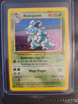 Pokemon TCG Nidoqueen Jungle 7/64 Holo Unlimited Rare, Italian, Lightly Played - Image 1