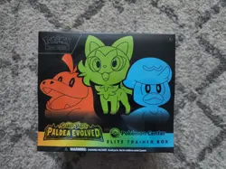Pokemon Center Exclusive Paldea Evolved Elite Trainer Box Factory Sealed - Image 1