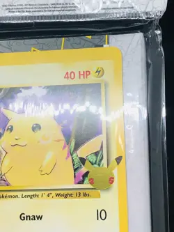 Pokemon 25th Anniversary First Partner Collector's Binder SEALED w/Pikachu 820650809606 - Image 3