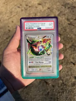 Rayquaza C Lv. X Holo 146/147 Supreme Victors PSA Mint 9 Pokemon - Image 1