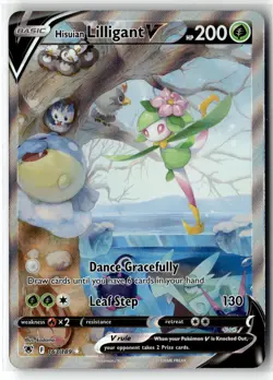 Hisuian Lilligant V ⭐ 163/189 Holo Rare Ultra Astral Radiance 2022 Pokemon NM - Image 1