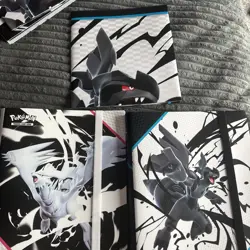 Pokemon Black Bolt & White Flare - BINDER ONLY *BOTH - 1 of Each* Plus Poster!!! - Image 2