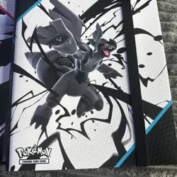 Pokemon Black Bolt & White Flare - BINDER ONLY *BOTH - 1 of Each* Plus Poster!!! - Image 5