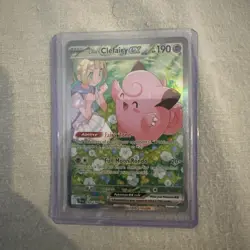 Pokemon TCG - Journey Together - Lillie's Clefairy ex English 184/159 SIR - Image 1