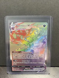 Pokemon TCG Eternatus VMAX Darkness Ablaze 192/189 Holo Secret Rare. Pack Fresh! - Image 1