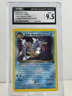 Dark Gyarados Team Rocket Holo 8/82 Prerelease Promo Pokemon CGC Grade 9.5 MINT+ - Image 1