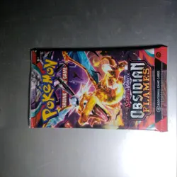 Heavy 22.80g Pokemon Tcg obsidian flames Booster Pack Factory Sealed New - Image 3