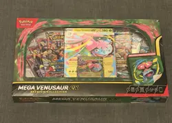 Pokemon Mega Venusaur Ex Premium Collection Sealed Slightly Damaged Box - Image 1