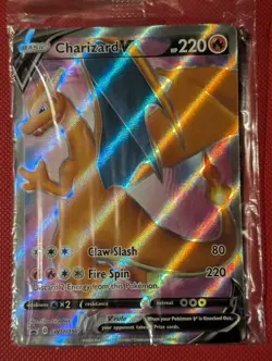 Pokemon TCG - Charizard V - SWSH050 SEALED - Champions Path ETB Promo - Image 1