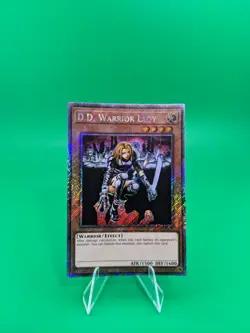 Yu-Gi-Oh! D.D. Warrior Lady RA03-EN129 Platinum Secret Rare - Image 2