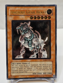 ULTIMATE Rare Ancient Gear Beast TLM-EN007 Unlimited Yugioh 860 - Image 1