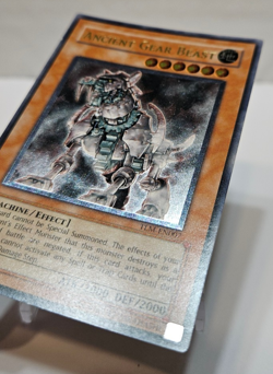 ULTIMATE Rare Ancient Gear Beast TLM-EN007 Unlimited Yugioh 860 - Image 2