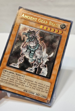 ULTIMATE Rare Ancient Gear Beast TLM-EN007 Unlimited Yugioh 860 - Image 4