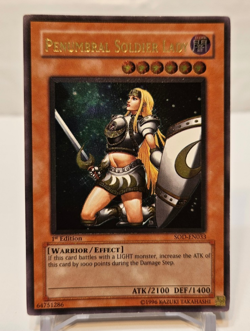 Ultimate Rare Penumbral Soldier Lady SOD-EN033 1st Edition Yugioh 959 - Image 1
