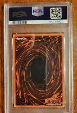 2002 Yugioh Gaia the Fierce Knight LOB-006 PSA 10 GEM MINT Ultra Rare Unlimited - Image 3