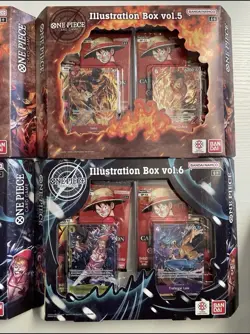 One Piece Card Game: Illustration Box (IB-05) Vol.5 x2 and Vol.6 x2 Sealed! 🔥 - Image 3