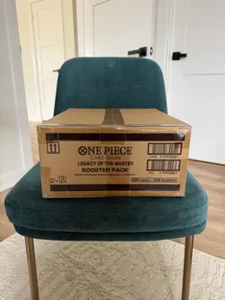 One Piece OP12 Legacy of the Master Sealed Case X12 Booster Box in English - Image 2