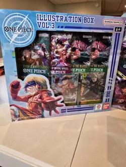 One Piece TCG illustration Box 3, 4, 5 and LOTM Double Pack Set 8 Factory Sealed - Image 2