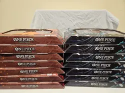 One Piece Illustration Box Vol. 5 & 6 *LOT OF 14 New SEALED IN HAND - Image 4