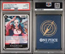 2023 One Piece JPN. Nefeltari Vivi Awakening/New Era PSA 10 - Image 3