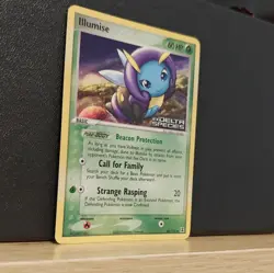 Pokemon TCG Illumise Delta Species 45/113 Reverse Holo Uncommon 60HP Card 2005 - Image 2