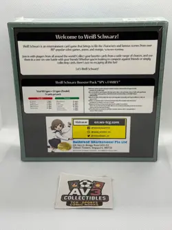 WEISS SCHWARZ SPY X FAMILY BOOSTER BOX (ENGLISH) 16 PACKS/ 9 CARDS PER PACK - Image 2