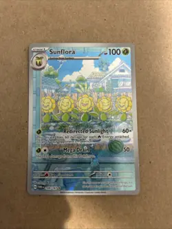 Pokemon TCG Sunflora Card 169/167 Twilight Masquerade Series - Image 1