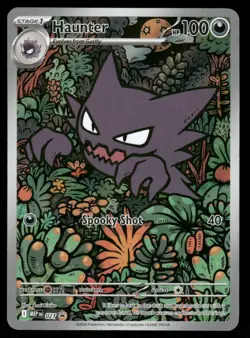 Pokemon Cards Haunter 027 Mega Evolutions Illustration Rare Promo NM *1 - Image 1
