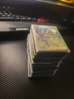 HUGE 280 Pokemon Card Lot Collection Of Vs and Exs - Image 1