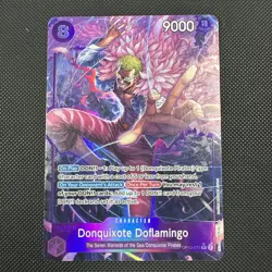 OP10-071 Donquixote Doflamingo (Alt Art) ONE PIECE Card TCG NM English - Image 1