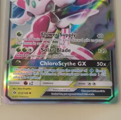 Pokemon TCG Card Hisuian Samurott V 101/189 Lurantis GX 015/149 Holo Lot - Image 4