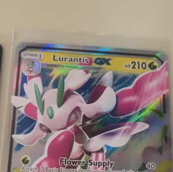 Pokemon TCG Card Hisuian Samurott V 101/189 Lurantis GX 015/149 Holo Lot - Image 5