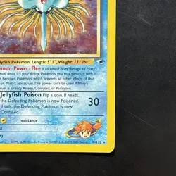 Pokemon TCG Misty's Tentacruel Gym Heroes Holo Card 10/132 Vintage WotC - Image 4