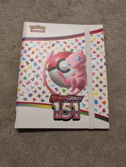 Pokemon Scarlet & Violet 151 - Mew Binder Collection - Binder Only NO CARDS - Image 1