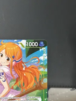 Nami ST-29 Parallel Starter Deck Promo One Piece Card English - Image 3