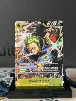 Roronoa Zoro ST29-014 Parallel Starter Deck Promo One Piece Card English - Image 1
