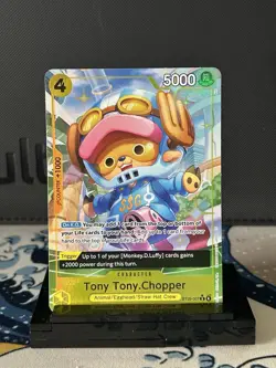 Tony Tony Chopper ST29-007 Parallel Starter Deck Promo One Piece Card English - Image 1